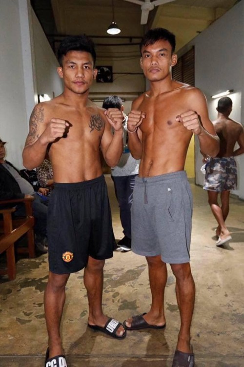 Vidéos RODTANG et YODPANOMRUNG battent CHORFAA et THAKSINLEK au Rajadamnern