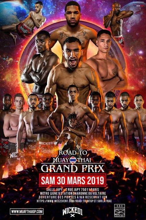 ROAD TO MUAY THAI GRAND PRIX 30 mars à salle Japy