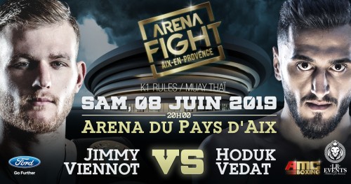 Jimmy VIENOT vs Vedat HODUK à l ARENA FIGHT