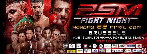 PSM FIGHT NIGHT fight card