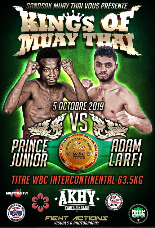 Prince JUNIOR et Adam LARFI disputeront titre WBC