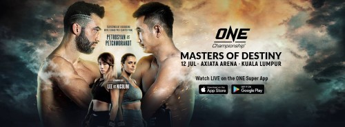 Vidéo Giorgio PETROSYAN bat PETMORAKOT au ONE