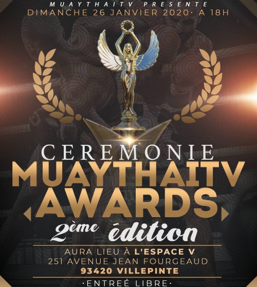 MUAYTHAITV AWARDS voici nominés