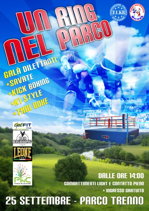 Un ring nel parco