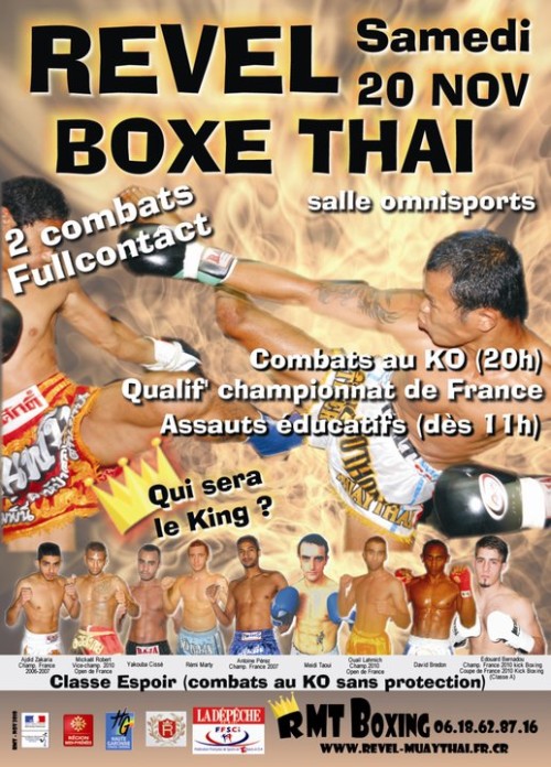 Gala de Muaythai de Revel