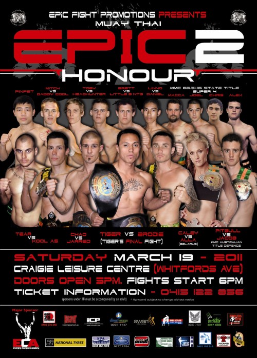 Epic 2: Honour