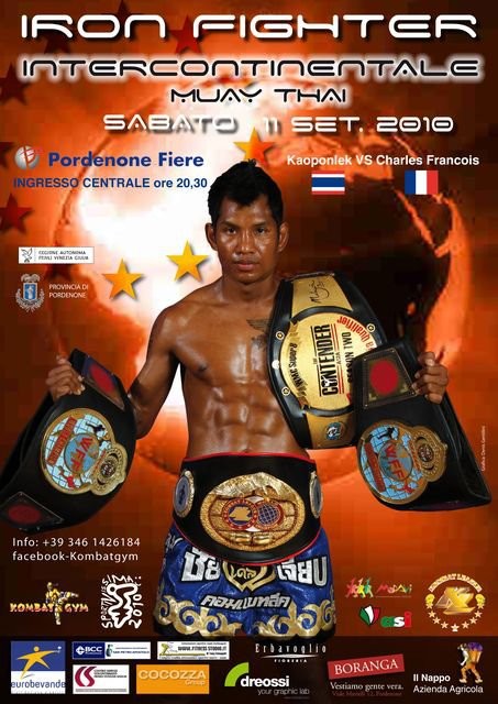 Iron Fighter: Kaoponglek Vs Charles François
