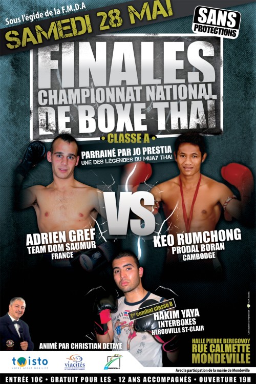 Finales Championnat National de Boxe Thai