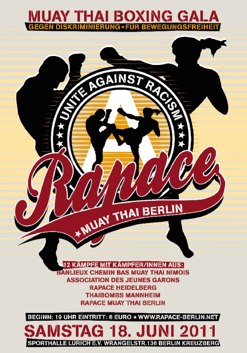 Muaythai Gala against racism