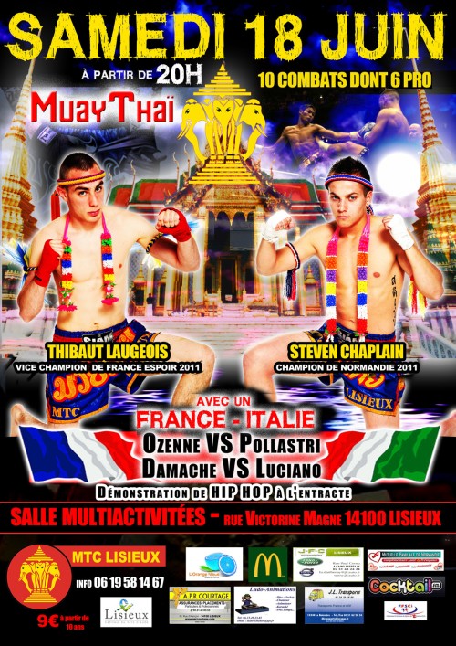 Gala de Muaythai de Lisieux