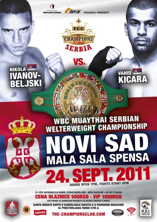TCC 7, The Champions Club Serbia