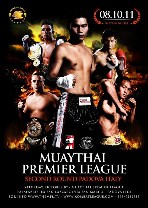 Muaythai Premier League: Second Round Italy