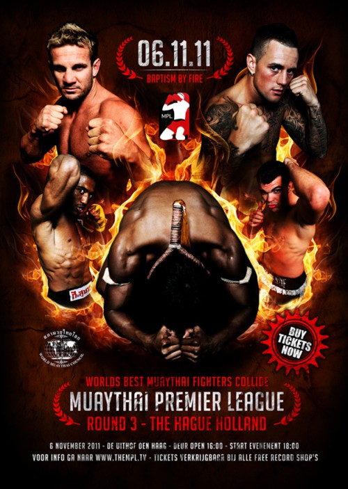 Muaythai Premier League: Third Round Netherlands