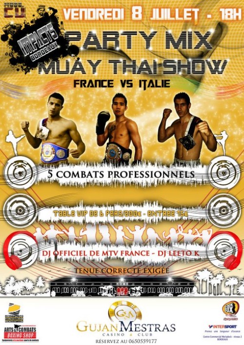 Impacts Muaythai Show & Party Mix