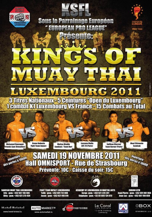 Kings of Muay Thai Luxembourg 2011