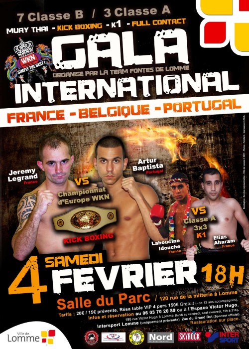 Gala internaionnal France - Belgique - Portugal