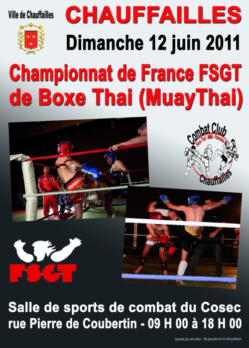 Championnat de France FSGT de boxe thai