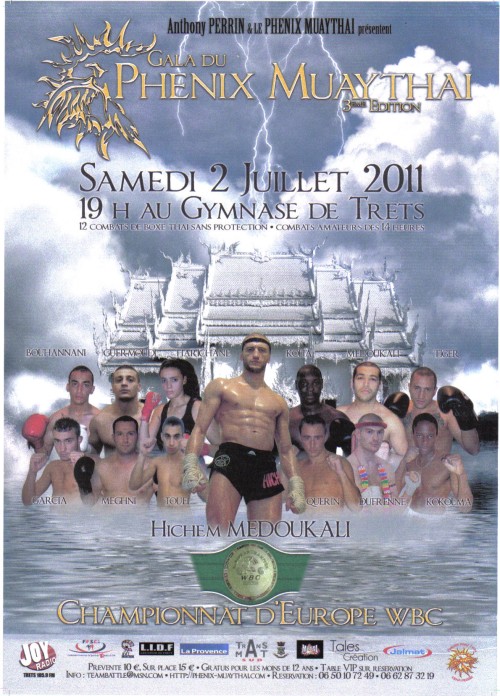 Gala du phenix Muaythai 3ème édition
