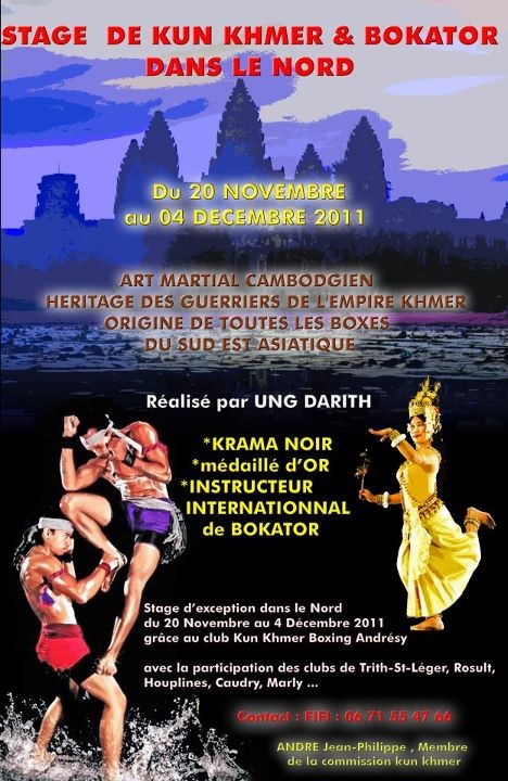 Stage de Kun Khmer & Bokator