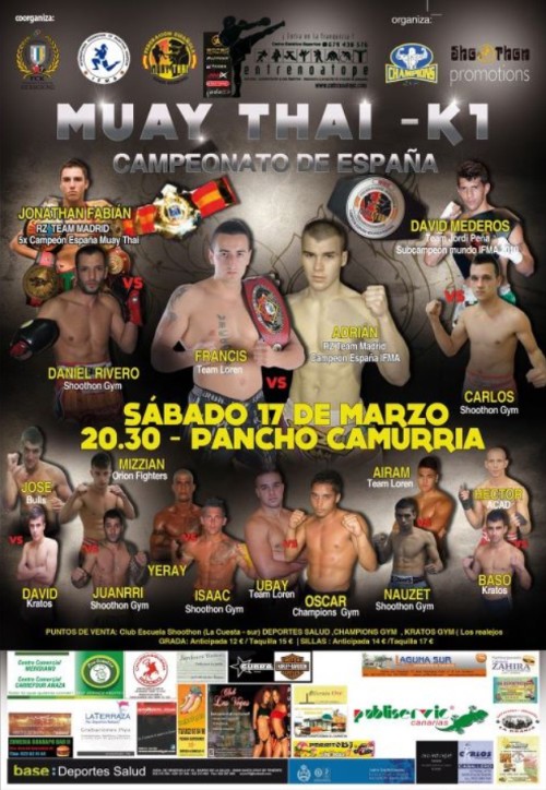 Campeonato de España Muay Thai - K1