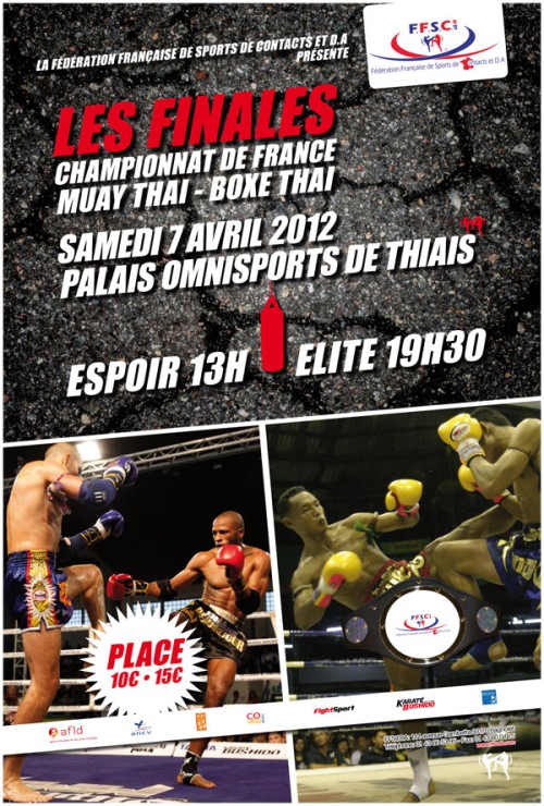 Finales du Championnat de France de Muaythai