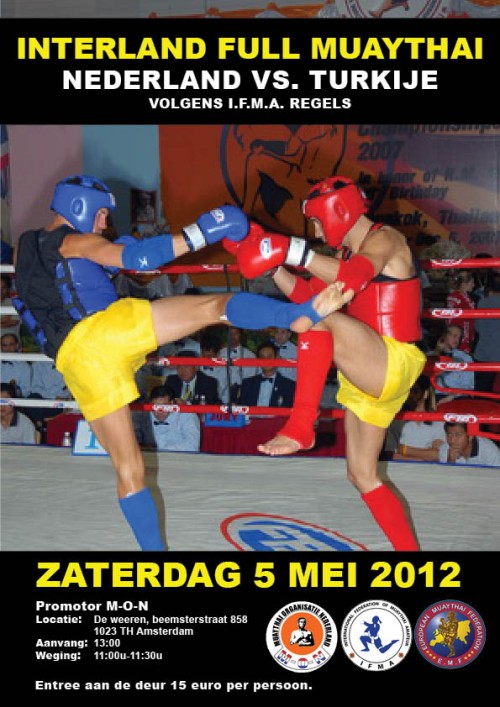 Interland Full Muaythai: Nederland vs Turkije