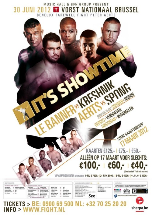 It's Showtime: Aerts vs Spong