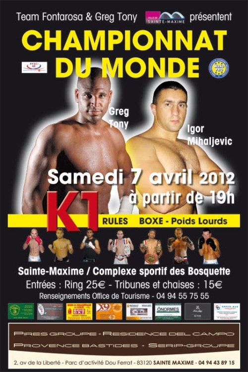 Championnat du Monde de K1 Rules