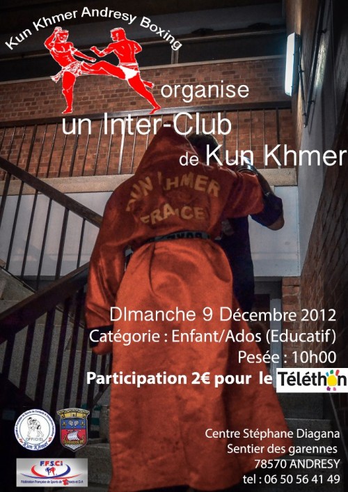 Interclub de Kun Khmer à Andrésy
