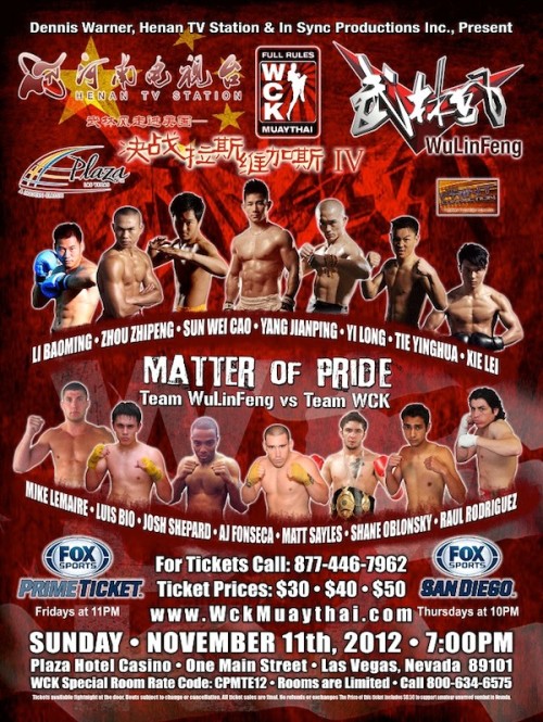 WCK Muay Thai: Matter of Pride