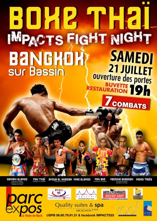 Impacts Fight Night: Bangkok sur bassin