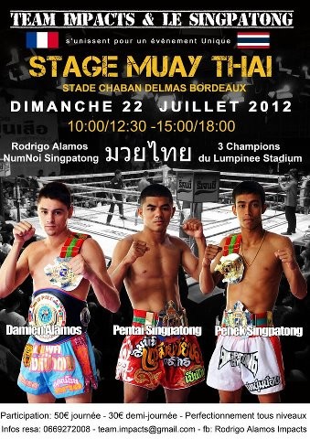 Stage de Muay Thai à Bordeaux