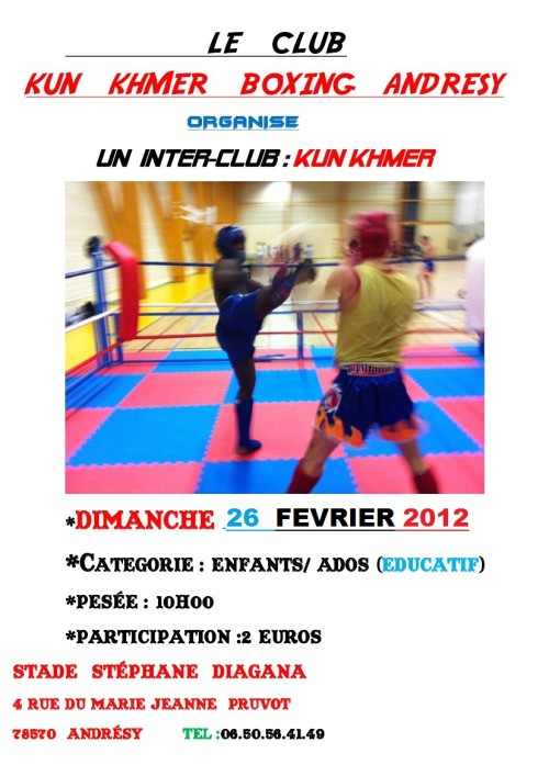 Inter club enfants, ados et adulte de Kun Khmer