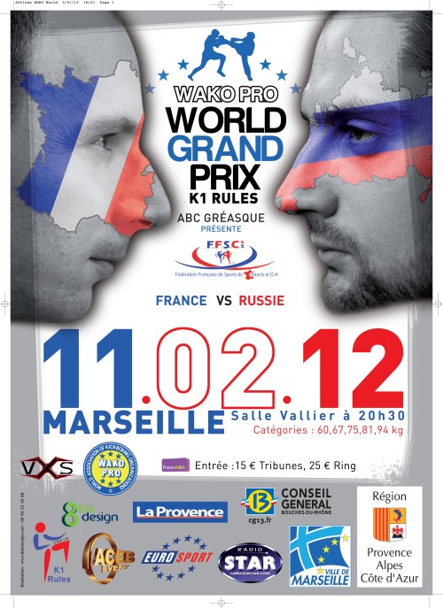 WAKO World Grand Prix K1 Rules France/Russie