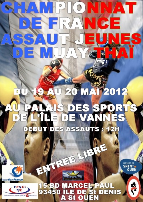 Championnat de France de Muaythai assaut jeunes