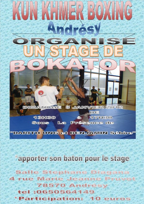 Stage de Bokator Fight et baton long