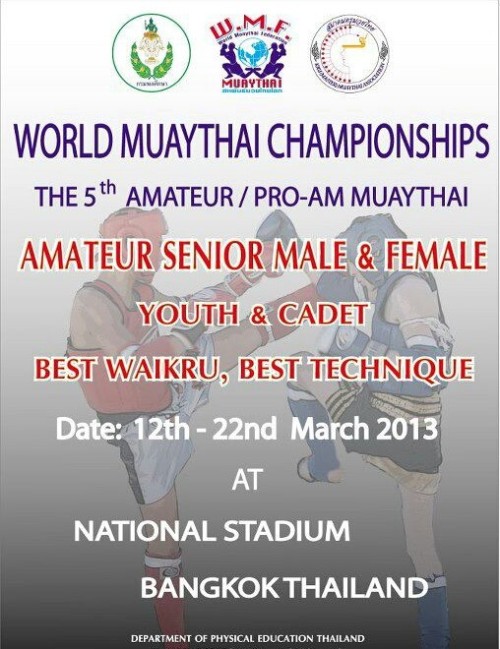 World Muaythai Championships WMF 2013