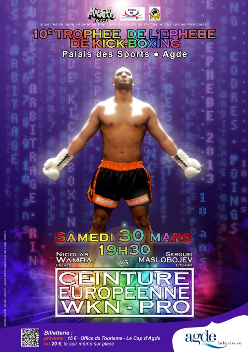 10ème Trophée de l'Ephèbe de Kick-Boxing