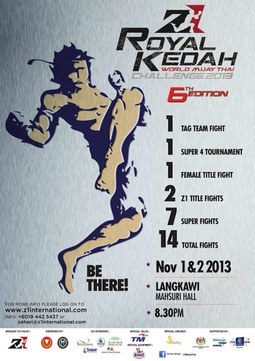 Z1 - Royal Kedah World Muaythai Challenge 2013