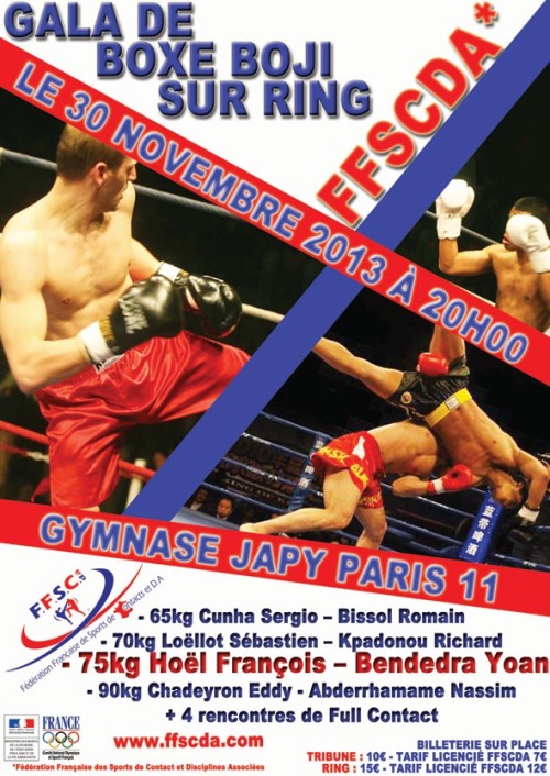 Gala de Boxe Boji sur Ring