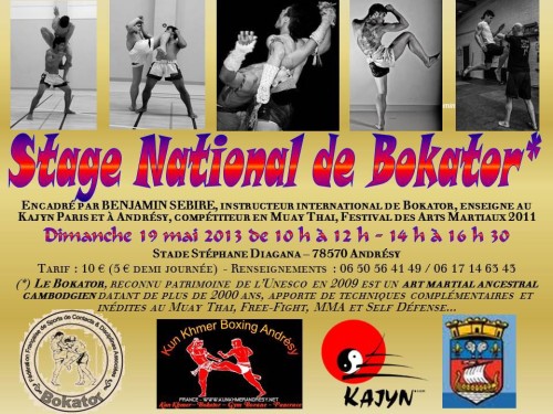 Stage de Bokator avec Benjamin Sébire