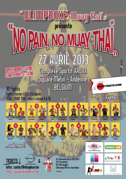 No Pain, No Muay Thai