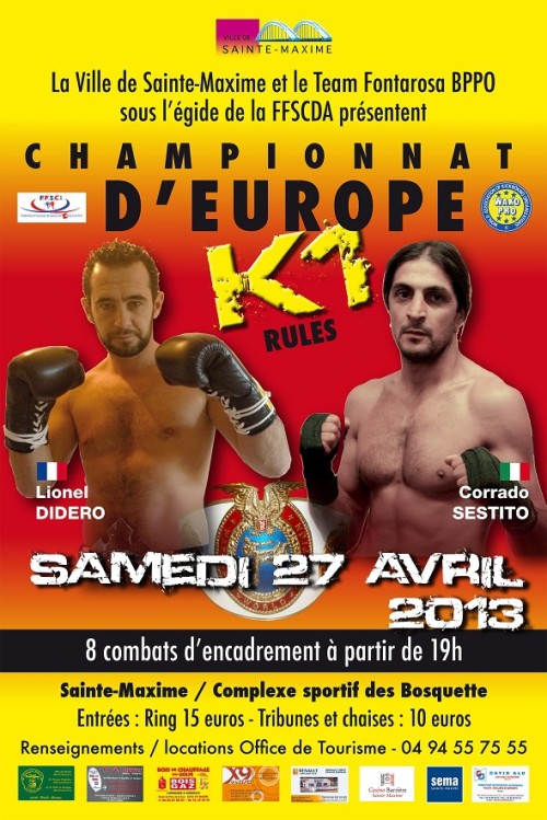 Championnat d'Europe  K1 Rules