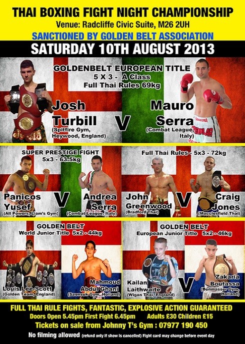 Thai Boxing Fight Night Championship