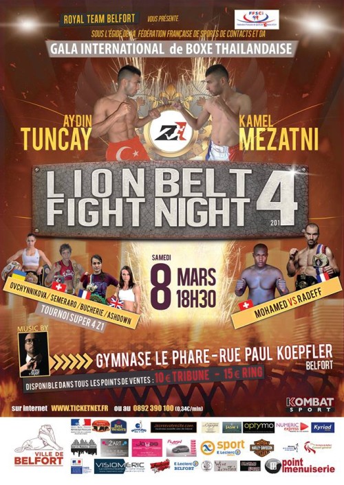 Lion Belt Fight Night 4
