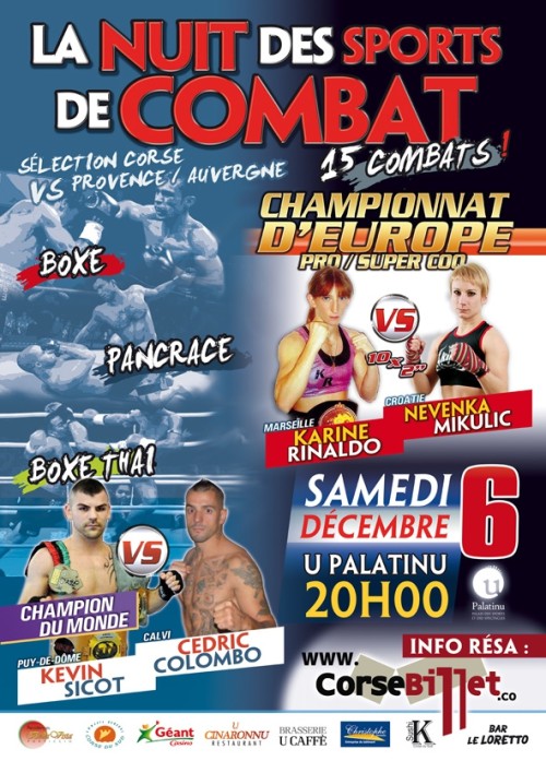 La Nuit des Sports de Combats