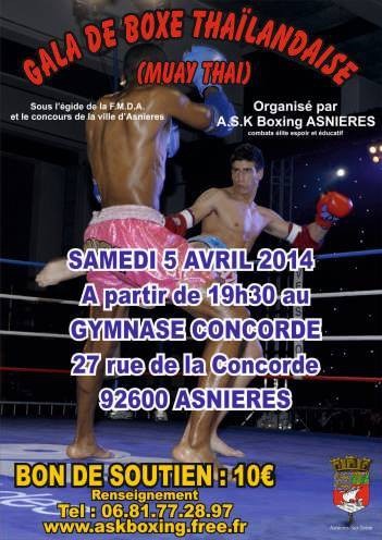 Gala de Boxe Thaïlandaise