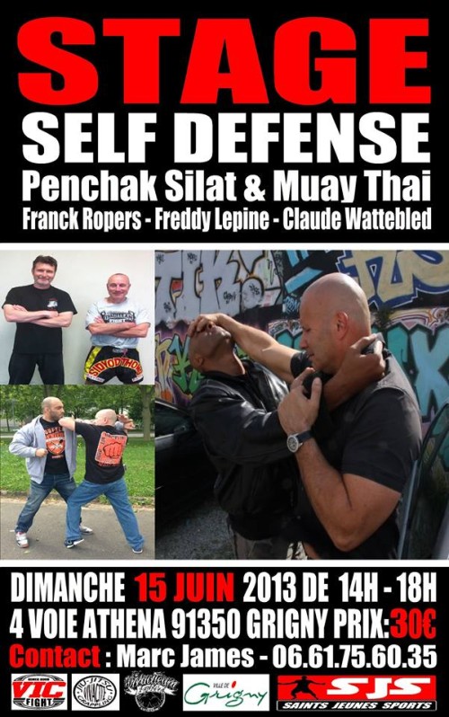 Stage Penschak Silat et Muaythai