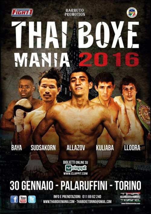 Thai Boxe Mania 2016
