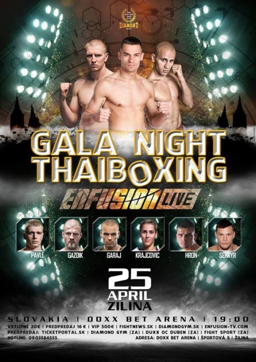 Gala Night Thaiboxing - Enfusion Live